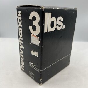 Vintage AMF Heavy Hands Aerobic 3lb Hand Weights Set of 4 Made in Austria